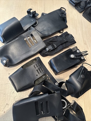 Police radio pouches as - ex,