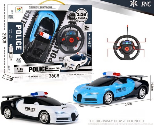 Bugatti police radio - radio, remote