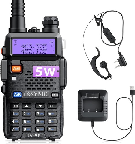 Handheld police radio scanner - radio,