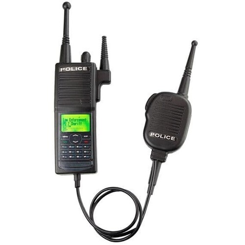 Police radio prop - radio,
