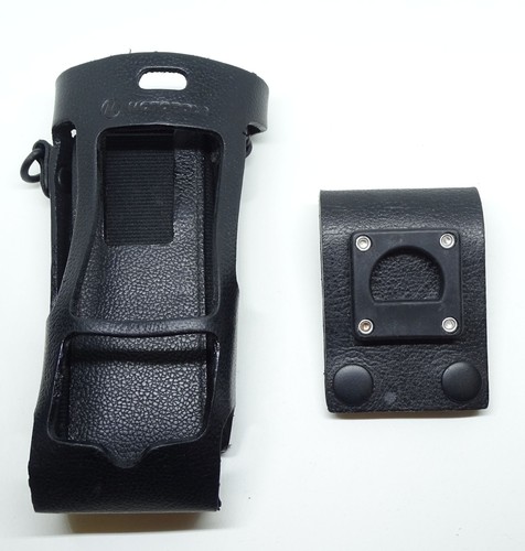 Motorola leather radio - leather, case